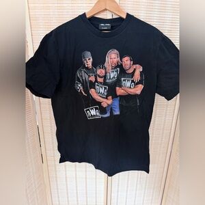 PALACE Black Graphic Tee with NWO Design